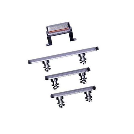 Lot Complet de Boutons Externes pour iPhone 11 (Power / Volume / Vibreur - Noir)