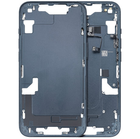 Châssis Central Noir iPhone 14 Avec Nappe Allumage