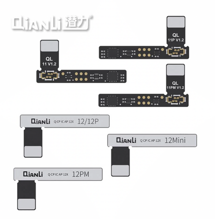 Nappe de Réparation Face ID QianLi "Tag-On" pour iPhone 12 Pro Max