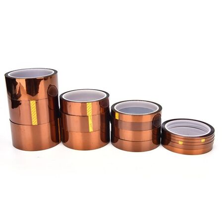 Ruban Adhésif Kapton Haute Température (280°C) - 3*3cm 33m