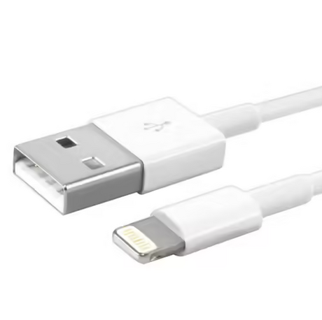 Câble Lightning / USB Compatible Blanc 1 mètre