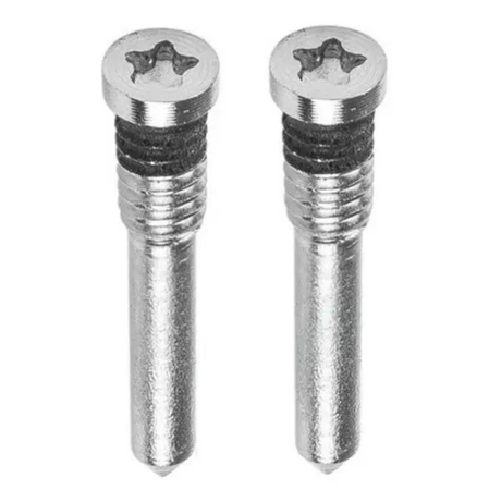 Kit de 2 Vis du Bas Pentalobe pour iPhone (X au 17 Pro Max) - Noir