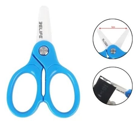 Relife RL-102A Mini Ciseaux en Céramique