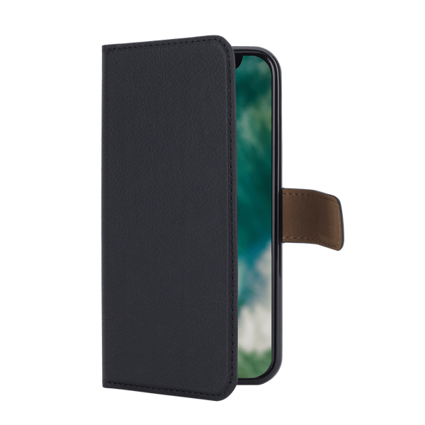 Coque Portefeuille Rabat En Cuir Pour IPhone - Pas Chère Et De Qualité Couleur Noir Apple IP 17