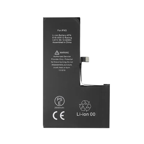 Batterie iPhone XS Li - ion 2658 mAh