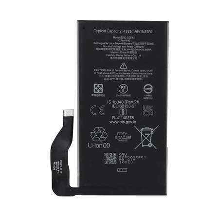 BATTERIE ORIGINALE POUR GOOGLE PIXEL 5A 4666mAh G27FU G1F8F G4S1M OEM BATTERIE ORIGINALE POUR GOOGLE PIXEL 5A 4666mAh G27FU G1F8F G4S1M OEM