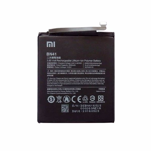 Batterie Neuve Compatible Xiaomi RedMi Note 4 BN41 4000 mAh