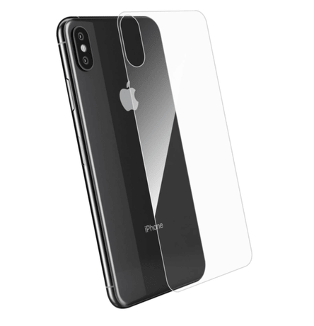 Film Verre trempé pour Vitre Arrière iPhone X/XS