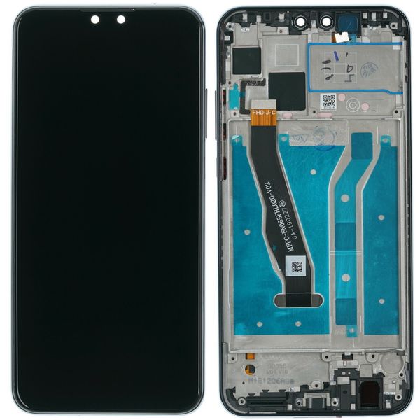 Ecran LCD / Vitre Tactile et Châssis Huawei Y9 2019 Noir