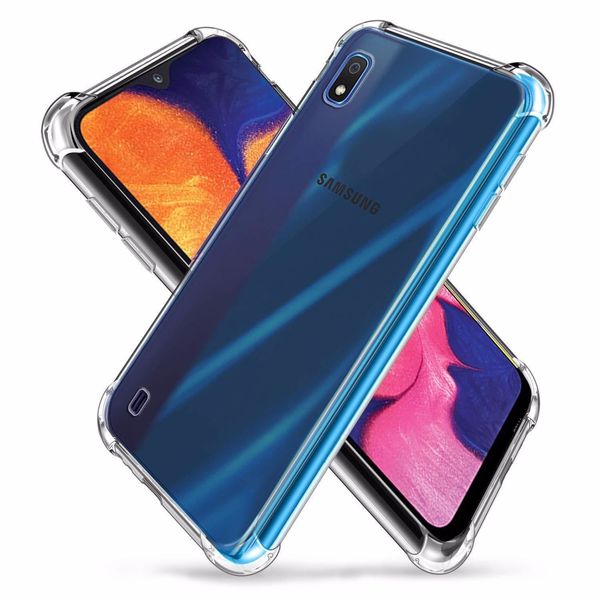 Coque Housse Samsung Galaxy A10 JELLY TPU Transparent Rigide Armor Case l LaPommeDiscount coque a clapet samsung a10