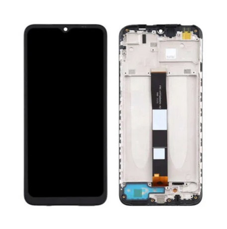 Ecran LCD / Vitre Tactile sur Châssis Compatible Xiaomi Redmi 9A/9C/10A/9C NFC Noir