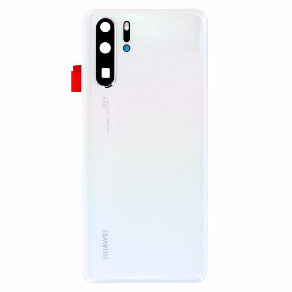 Vitre Arrière Compatible Huawei P30 Pro Blanc Perle