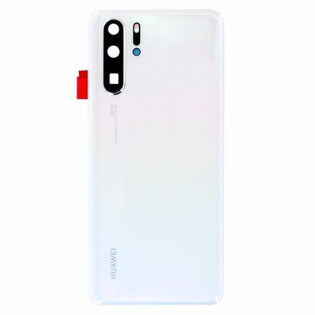 Vitre Arrière Compatible Huawei P30 Pro Blanc Perle