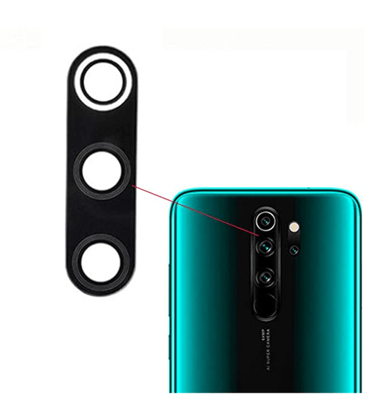 Lentille de protection en verre caméra arrière Xiaomi Redmi Note 8 Pro avec adhésif