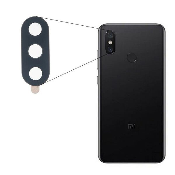 Lentille de protection en verre caméra arrière Xiaomi Mi 8 Lite