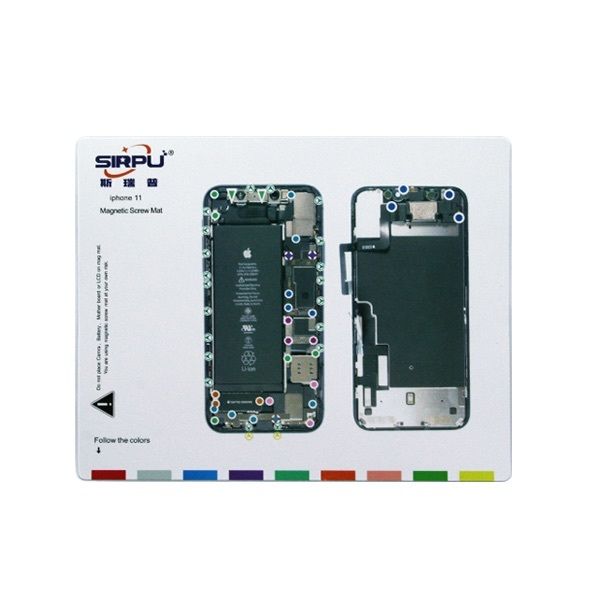 Patron magnétique d’aide au montage iPhone 11