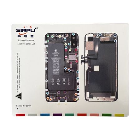 Patron magnétique d’aide au montage iPhone 11 Pro Max