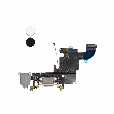 Nappe / Connecteur de Charge Original Jack Noir / Blanc iPhone 6S