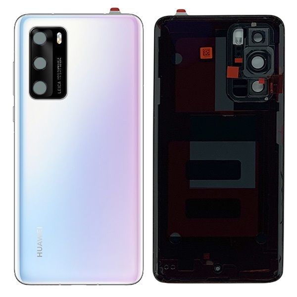 Vitre Arrière / Cache Batterie Original Huawei P40 Blanc