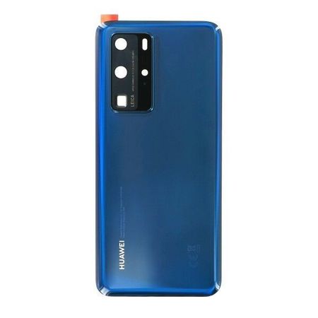 Vitre Arrière / Cache Batterie Compatible Huawei P40 Bleu