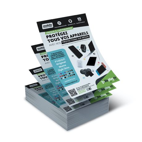 Pack de flyers publicitaires génériques