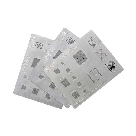 Plaque Rebillage IC iPhone 6 / 6 Plus Kaisi (3D Reballing Stencil A8)