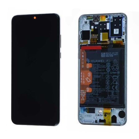 Ecran Complet Original Huawei P30 Lite New Edition Blanc