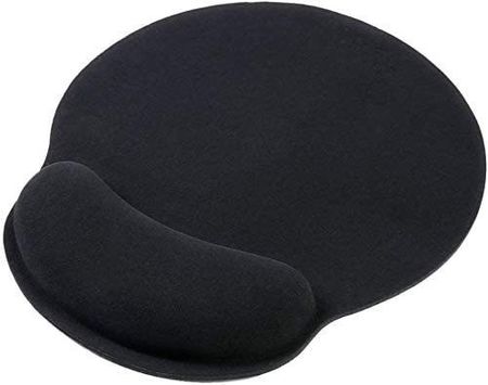 Tapis de souris ergonomique avec repose poignet Noir