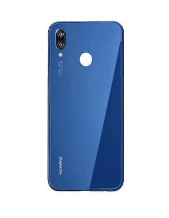 Vitre Arrière Compatible Huawei P20 Lite 2019 Bleu