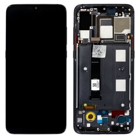 Ecran OLED / Vitre Tactile sur Châssis Compatible Xiaomi Mi 9 NOIR