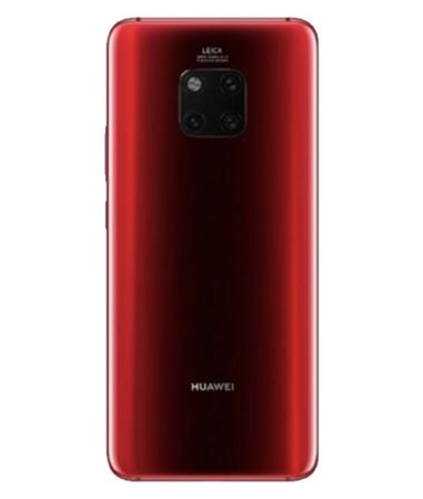 Cache Batterie / Coque Arrière Huawei Mate 20 Pro ROUGE