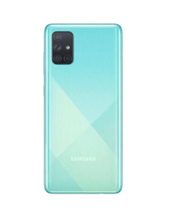 Vitre Arrière / Cache Batterie Samsung Galaxy A71 BLEU