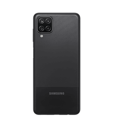 Vitre / Cache Batterie / Coque Arrière Samsung Galaxy A12 NOIR