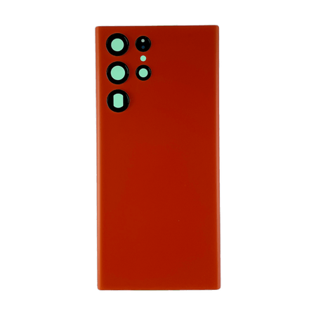 Cache Batterie / Coque Arrière Samsung Galaxy S22 Ultra ROUGE