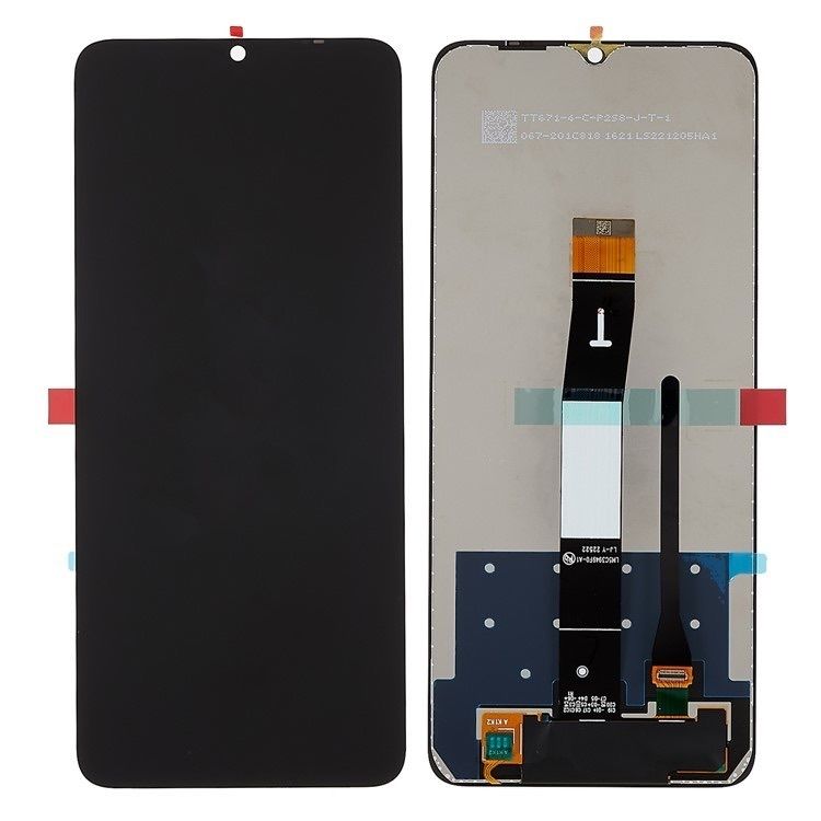 For Xiaomi Redmi 12C 22120RN86G LCD Display Touch Screen Digitizer Black Frame For Xiaomi Redmi 12C 22120RN86G LCD Display Touch Screen Digitizer Black Frame