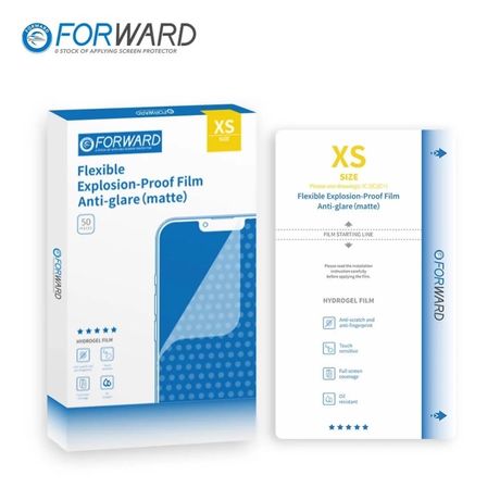 Pack de 50 films de protection MATTE Forward Zero - XS - 7 Pouces - High Clear