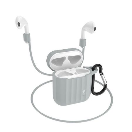 Boitier Hoco Gris ou Noir Pour AirPods 1 / 2