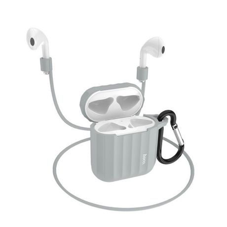 Boitier Hoco Gris ou Noir Pour AirPods 1 / 2