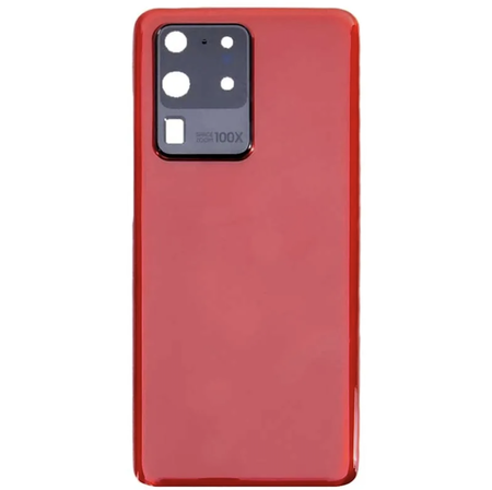 Vitre / Cache Batterie / Arrière Samsung Galaxy S20 Ultra ROUGE
