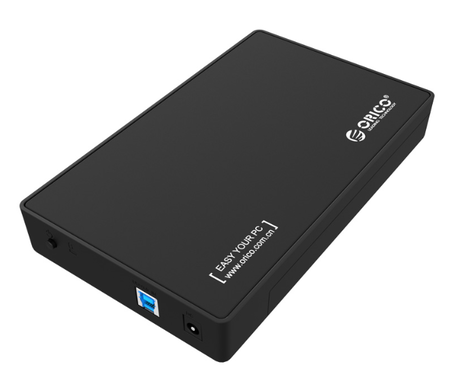 Boitier Disque Dur Externe Noir 3.5 Pouces USB 3.0