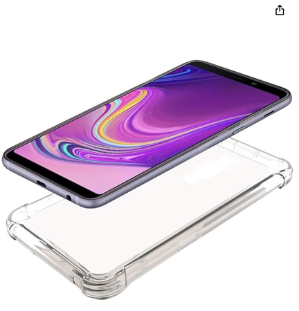 Coque TPU Samsung Galaxy A9 2018 Jelly Mercury Transparent