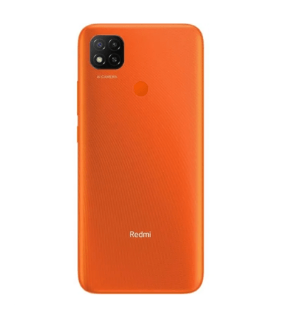 Coque Arrière / Cache Batterie Xiaomi RedMi 9C ORANGE