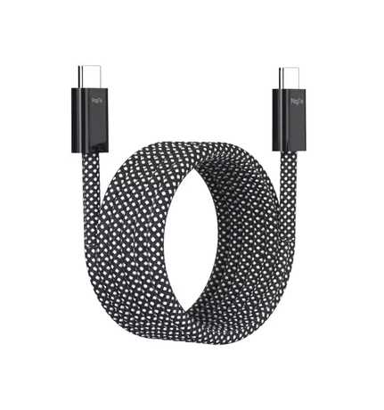 Câble Magnétique Nylon 1 Mètre USB-C Vers UBS-C
