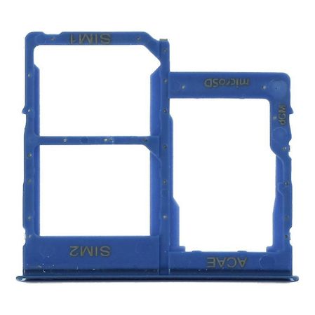 Tiroir Sim Compatible Samsung A31 Bleu