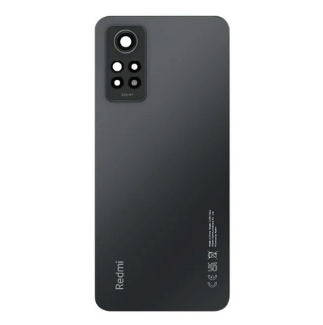 Vitre Arrière / Cache Batterie Redmi Note 12 Pro 4G Noir
