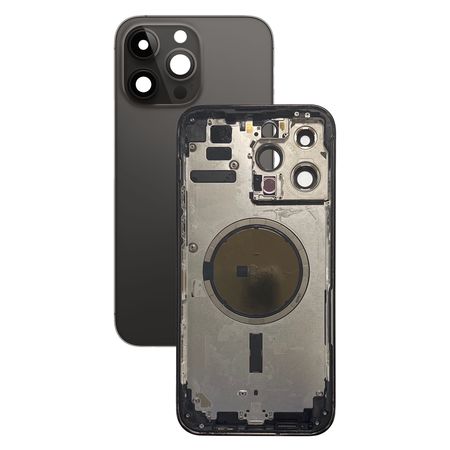 Châssis Vide / Arrière Non Assemblé iPhone 13 Pro Max Noir