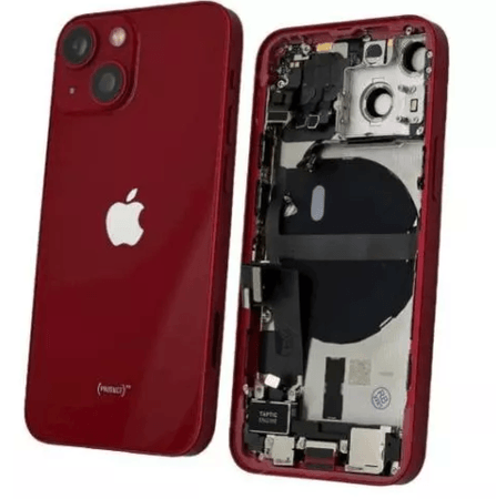 Coque Complète Assemblée iPhone 13 Mini Rouge