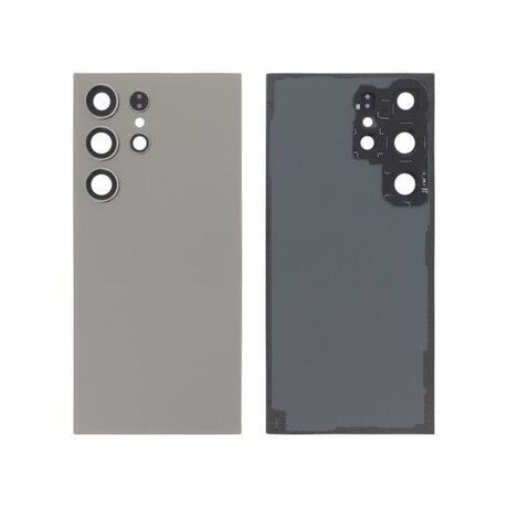 Vitre Arrière / Cache Batterie Samsung S24 Ultra Gris