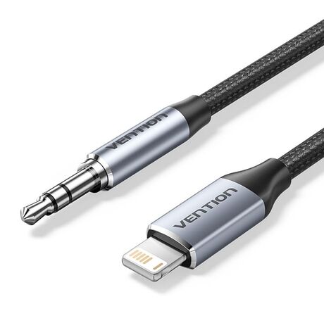 Câble Tressé Vention Lightning vers Jack 3,5mm (1.5m)