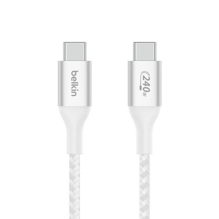 Câble USB-C vers USB-C 240W 1m (Blanc) Belkin